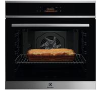 Horno Multifunción Electrolux EOF8P08X 72L 60cm Pirolítico con Pantalla Táctil Acero Antihuellas