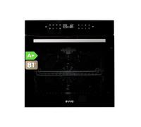 Horno Multifunción Evvo Home H26 81L 60cm Hidrolítico Airfryer Negro