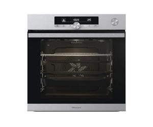 Horno multifunción Hisense O643PX 77L 59,5cm pirolítico vapor acero inoxidable