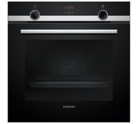 Horno eléctrico Siemens iQ300 HB514AER4 71 L Negro/Inox con precalentamiento rápido