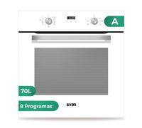 Horno Multifunción Svan SHM8700DCB Hidrolítico 70L 60cm Doble Grill Blanco