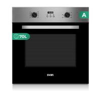 Horno multifunción svan shm8700dpx 70l 8 programas a inox 57,5 cm