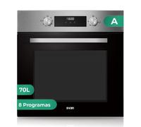 Horno Multifunción Svan SHM8700DX 70L 60cm Hidrolítico A Grill Inox