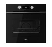 Horno multifunción Teka HLB 8400 P BK pirolítico, 70 litros, cristal negro