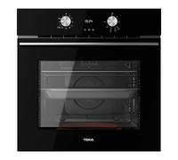 Horno multifunción Teka HLB 8408 BK - EasySteam, HydroClean, Cristal negro