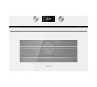 Horno multifunción Teka HLC 8440 C WH - 45 cm, HydroClean ECO, cristal blanco
