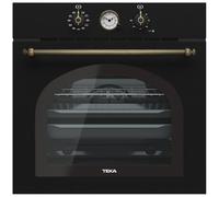 Horno Multifunción Teka HRB 6300 AT Hidrolítico 70L 60cm Grill Negro Antracita/Latón