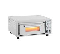 Horno para pizza - 1 cámara - 2400 W - Ø 40 cm - piedra refractaria - Royal Catering