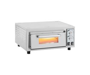 Horno para pizza - 1 cámara - 2400 W - Ø 40 cm - piedra refractaria - Royal Catering