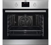 HORNO AEG MULTIFUNCION 9 PIROLITICO A+ INOX CARRIL 1 NIVEL 3 CRISTALES