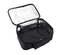 Horno Portátil Inteligente Para Coche, Mini Microondas Portátil Para Coche, Horno Eléctrico De 12 V, Caja De Picnic De Calentamiento Rápido Para Viajes, Camping, Comida, Cocina, Negro