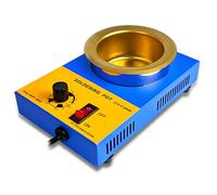 Horno Portátil Para Fundir Plomo, Horno de Soldadura, Horno Eléctrico Para Fundir Estaño con Rango de Temperatura de 100-550 ℃ Para Fundir Pesos de Pesca y Diversos Metales 31C