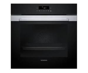 Horno SIEMENS Multifunción HB372AES3 (71 L - 59,4 cm - Hidro + Pirolítico - Inox)