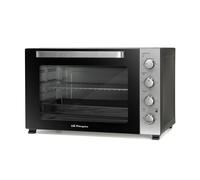 Horno de sobremesa Orbegozo HOT 750, 75 Litros, 2500 W, Dimensiones: 68,2 x 42,5 x 43 cm, Rustidor: sistema de asado giratorio.