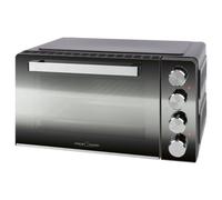 Horno Sobremesa ProfiCook MBG 1277 30L 52cm Grill Piedra para Pizza Negro
