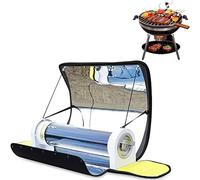 Horno solar, estufa portátil para exteriores, cocina compacta para camping, parrilla rápida alimentada por el sol para cocinar fuera de la red, ideal para acampar y equipo de supervivencia