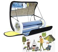 Horno solar portátil de 4,5 L, cocina al aire libre, cocina comidas en 20-30 minutos, paneles solares eficientes para camping, viajes y playa
