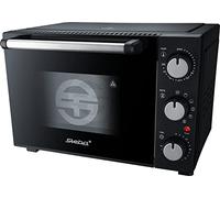 Horno Steba con revestimiento interior antiadherente, calor superior e inferior, convección conectable, 3 niveles de estantes, 1400 vatios, KB M19