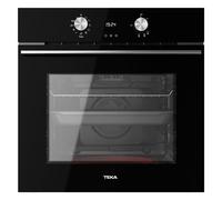 Teka HLB 8418 P BK - Horno Pirolítico Multifunción de 60 Cm con Sistema EasySteam 70 Litros Clase A+