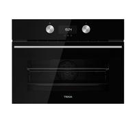 Horno eléctrico Teka HLC 8440 C 40 litros Negro integrado con microondas y autolimpieza