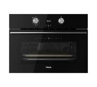 Horno Teka MaestroPizza HLC 8510 P - Pirolítico, compacto, cristal negro