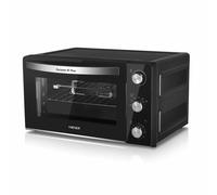 Horno tostador eléctrico Haeger OV-45B.035A 45 litros negro con convección y espeto rotativo