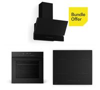 Horno Velaire empotrado + placa de inducción + campana extractora