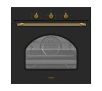 Horno VITROKITCHEN HG602RB (60 L - Gas Butano-Propano - Catalítico - Negro)