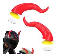 Horns for Helmets Double-Sided Adhesive Decoration