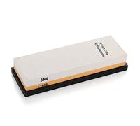 HornTide 2000/5000 Grit Combination Whetstone corundum 18cm Waterstone double sided sharpening knife stone sharpener