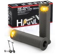 HORO.ES Puño con luz intermitente y mando para Scooter Eléctrico Mango de Scooter Eléctrico Mango Carga USB con Mando a Distancia Compatible con Xiaomi M365/Pro2/1S Ninebot ES1 ES2 ES4 G30