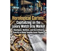 Horological Cartels: Capitalizing on the Luxury Watch Gray Market: Boutiques, Waitlists, and the Artificial Scarcity in Global Tangible Asset Flipping