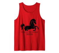Horóscopo Chino 2026 Año del Caballo Camiseta sin Mangas