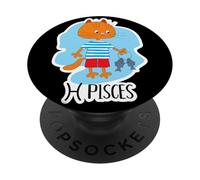 Horóscopo de astrología del tema del zodiaco del lindo del PopSockets PopGrip Adhesivo
