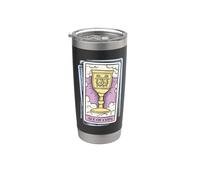 Horóscopo de las cartas del tarot As de copas Vaso térmico de acero inoxidable de doble pared