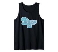 Horóscopo de Signo de Piscis Verde Azulado Astrología Gráfico Zodi Camiseta sin Mangas
