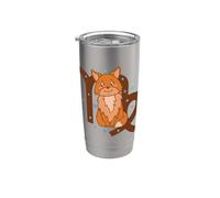 Horóscopo del signo del zodiaco Virgo como bestia Vaso térmico de acero inoxidable de doble pared