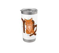 Horóscopo del signo del zodiaco Virgo como bestia Vaso térmico de acero inoxidable de doble pared