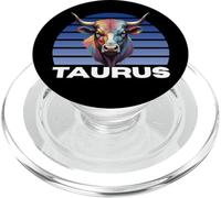 Horóscopo Tauro El Toro, Astrología Tauro, Toro Multicolor PopSockets PopGrip para MagSafe
