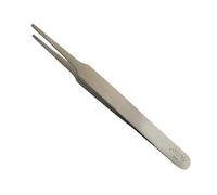 Horotec MSA 12.901-F Inox Precitec - Pinzas con puntas planas para enderezar las manos, acero, 115 mm