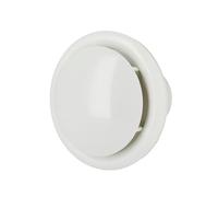 HOROZ ELECTRIC Extractor Baño 100 mm Silencioso Blanco Redondo 12W AIRYMAX 2 - Extractor de Aire 100 m³/h 43 dB -Ventilación Baño Cocina y Aseo - Antihumedad y Antimoho