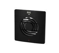 HOROZ ELECTRIC Extractor Baño 120 mm Silencioso Negro con Filtro 15W HELIX - Extractor de Aire 120 m³/h 47 dB -Ventilación Baño Cocina y Aseo - Antihumedad y Antimoho