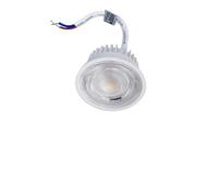 HOROZ ELECTRIC Módulo LED 3CCT 5W 400 Lúmenes 100-265V ZELDA - ø50x25mm para Focos Empotrables, Ángulo de Emisión 60°, No Regulable - Focos de techo para la Cocina, el Salón y la Oficina