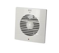 HOROZ ELECTRIC Ventilador Extractor de Baño Silencioso 120 mm Blanco 15W CLASSIC - Antihumedad y Antimoho - Rejilla Protectora 47 dB - Ventilación de pared para Cocina, Garaje