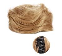 Horquilla 1/2 PCS Accesorio Updo Postizos for Mujeres Niñas Mini Garra Extensiones de Moño de Cabello Ondulado Rizado Sintético Clip de Peluca en Orejas Sucias y de Gato Cortas Para sujetar y decorar