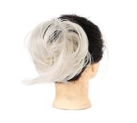 Horquilla Accesorios Scrunchie elástico for mujeres extensión de cola de caballo de moño de pelo desordenado, postizo sintético recto extensiones de moño de cola de caballo cortas Para sujetar y decor