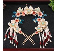 Horquilla china, palillos for el cabello, Ropa china Accesorios for el tocado Borla Paso Agitar Pasador for el cabello Traje antiguo Accesorios for el cabello Broche for el cabello 03 Tocados (Color: