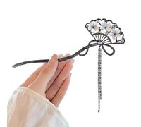 Horquilla china vintage, elegante y lujosa for mujer, horquillas hechas a mano con forma de abanico y mariposa, accesorios for el pelo, joyería for el pelo, accesorio for el pelo (color: 03)(6)