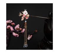 Horquilla china vintage, horquillas for el pelo, accesorios for el pelo de boda for mujer, horquillas largas con borlas y flores, palillos, tiara, joyería for el pelo, accesorio for el pelo (color: es