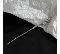 Horquilla china vintage, palillos for el pelo, horquillas for el pelo, pinzas for el pelo for mujer, tocados de boda, accesorios de joyería, accesorio for el pelo (color: negro)(Silver)